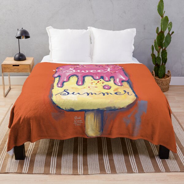 Item preview, Sweet cold colourful  ice cream. Hot summer time. designed and sold by RukkiZukkiArt.