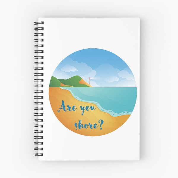 Item preview, Are you shore? Funny Cool Beach Saying designed and sold by Red-ElYoubi.