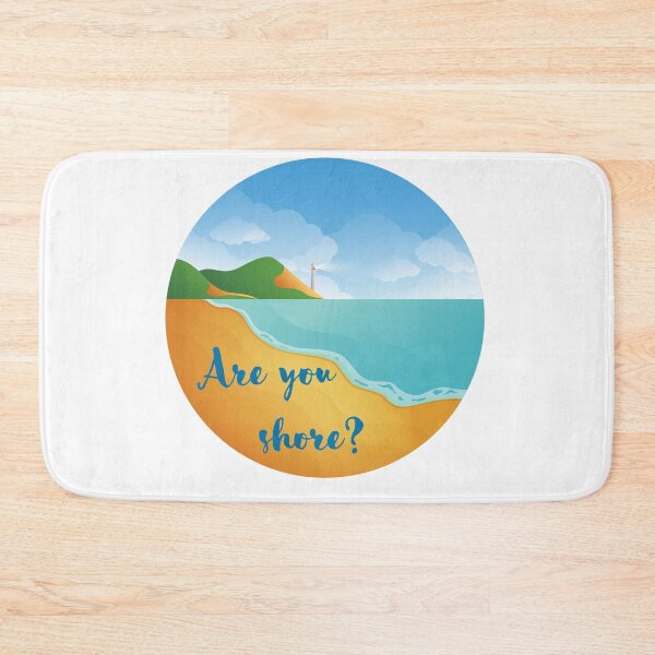 Item preview, Are you shore? Funny Cool Beach Saying designed and sold by Red-ElYoubi.