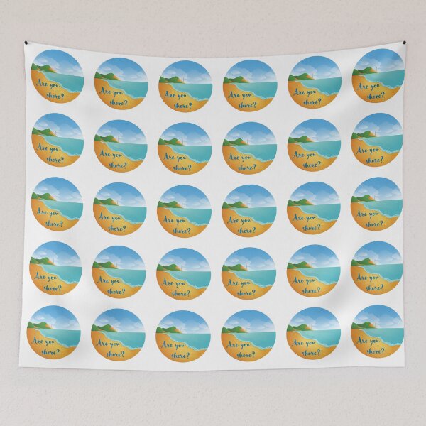 Item preview, Are you shore? Funny Cool Beach Saying designed and sold by Red-ElYoubi.