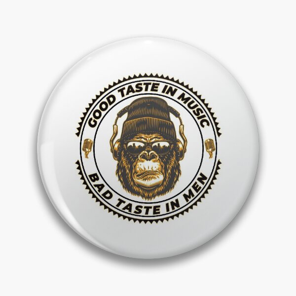 Item preview, Taste in Music Bad Taste in Men - Trending, Musical, Instrument Gift, Sarcasm, Musician, Music lover designed and sold by ALITOPRINCE.