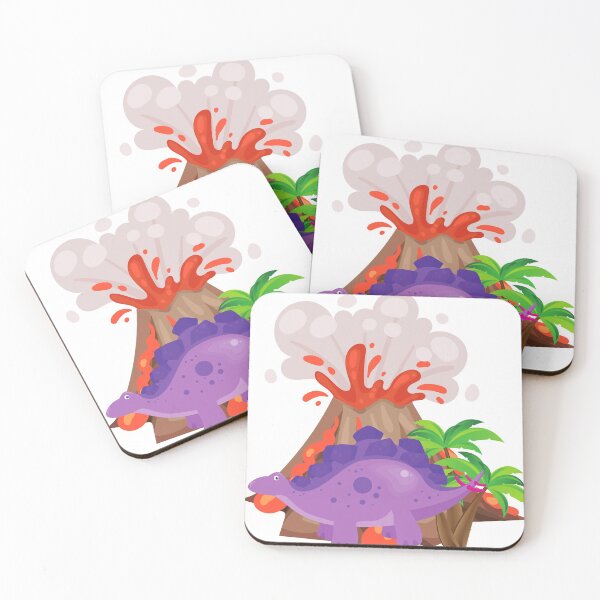 Item preview, Dinosaurs abd Volcano designed and sold by Creator83.