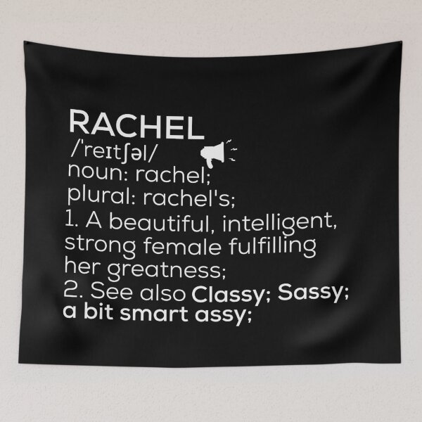 Item preview, Rachel Name Definition designed and sold by Teelogic.