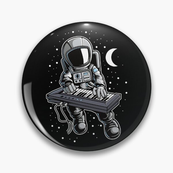 Item preview, Astronaut Keyboard Piano - Funny Outer Space Lovers designed and sold by Desteroids.