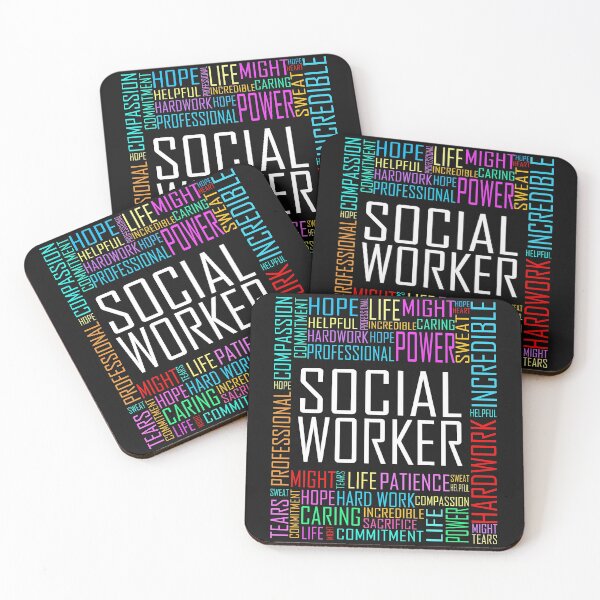Item preview, Love Social Worker Hero - Charitable Social Work Matter designed and sold by thomash2.