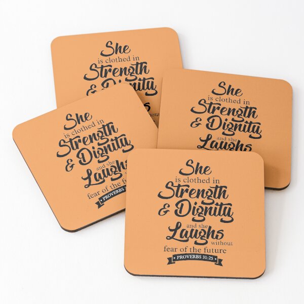 Item preview, Proverbs 31:25 Clothed in Strength designed and sold by garmentoffaith.