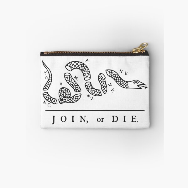 Item preview, The Join (Benjamin Franklin 'Join, or Die' political cartoon') designed and sold by franklinprintco.