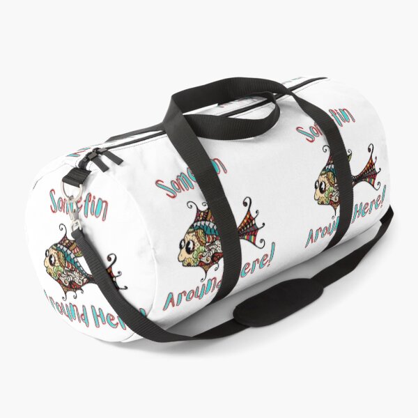 Item preview, Somefin Fishy Around Here! Funny Beach Saying designed and sold by Red-ElYoubi.