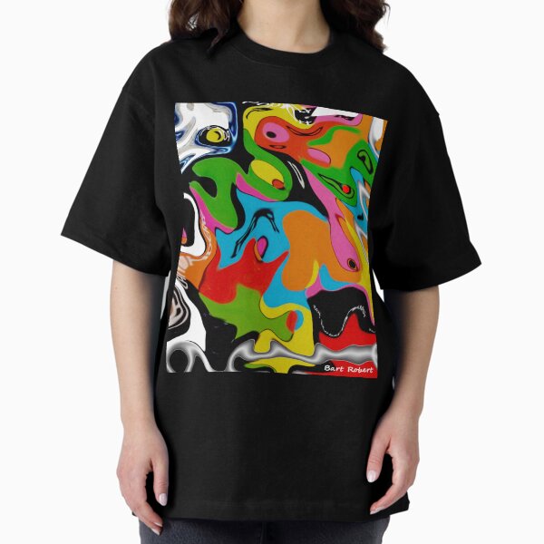 Spirit Pop Art Oversized T-Shirt