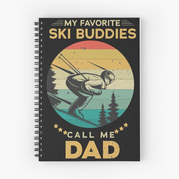 Item preview, My Favorite Ski Buddies Call Me Dad designed and sold by Powerredge.
