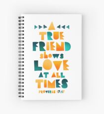 Cuaderno de espiral Proverbios 17:17
