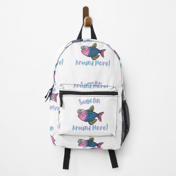 Item preview, Somefin Fishy Around Here! Funny Beach Saying designed and sold by Red-ElYoubi.