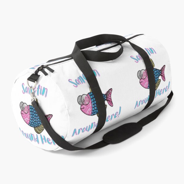 Item preview, Somefin Fishy Around Here! Funny Beach Saying designed and sold by Red-ElYoubi.