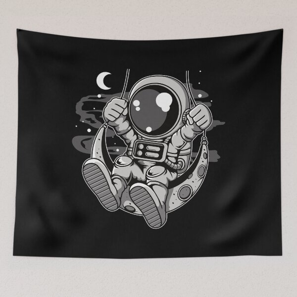 Item preview, Astronaut Moon Swing - Funny Outer Space Lovers designed and sold by Desteroids.