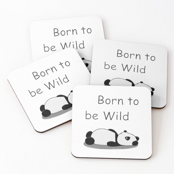 Item preview, Lazy panda. Born to be wild designed and sold by IriArt-Designs.