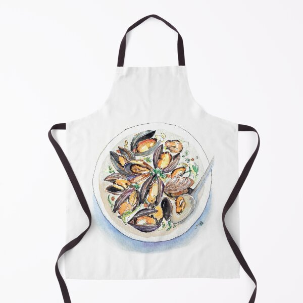 Item preview, Mussels Illustration designed and sold by dairiecillust.