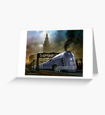 Mercury Train Greeting Card