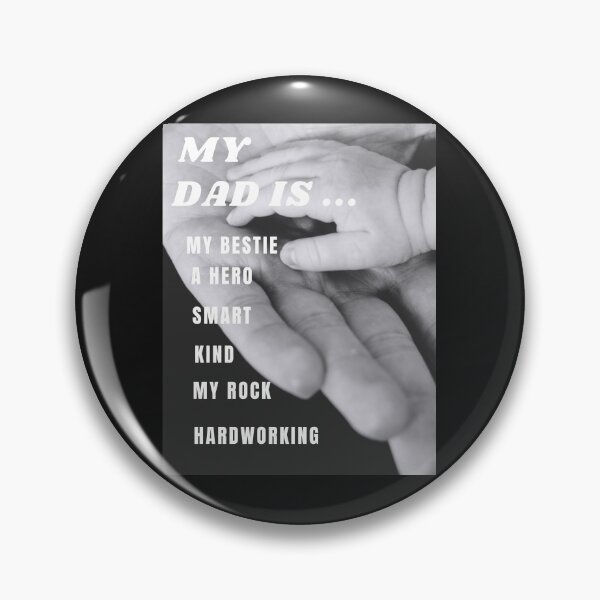 Item preview, My dad is my bestie, a hero, smart, kind, my rock, hardworking designed and sold by Safricdietz.