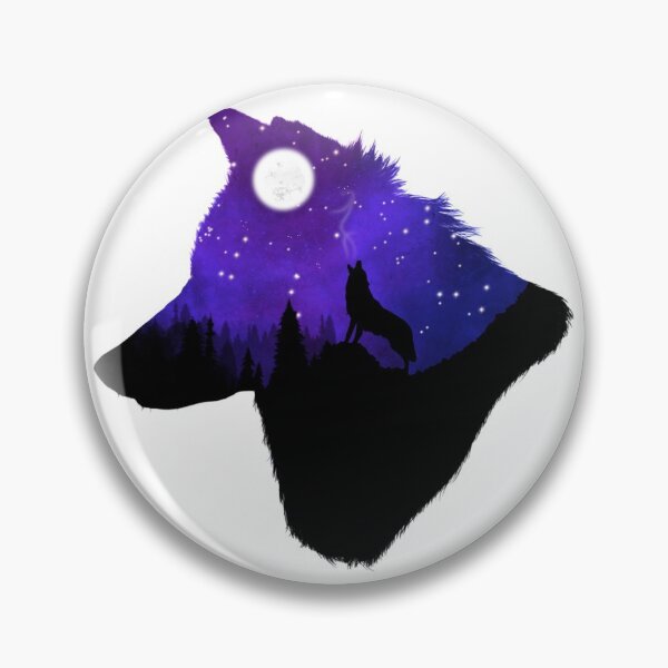 Item preview, Wolf Howling at Moon designed and sold by Mikkerz.