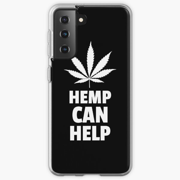 Hemp Can Help Marijuana Leaf Samsung Galaxy Soft Case