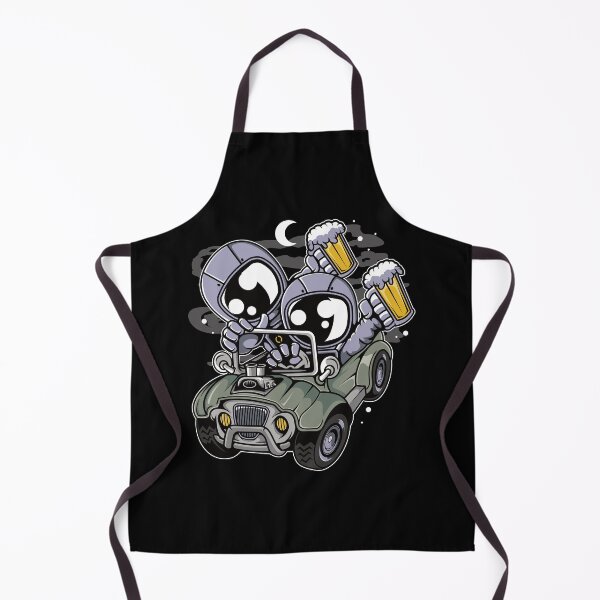 Item preview, Astronaut Beer Driving - Funny Outer Space Lovers designed and sold by Desteroids.