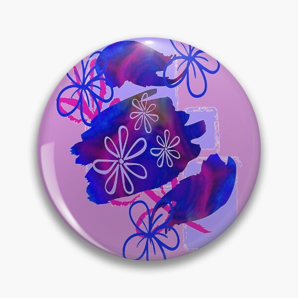 Artikelvorschau, Vibrant Multicolor Floral Abstract Art, Nr. 5, Floral Abstract Art, inspiriert von der Natur entworfen und verkauft von Adri Barnard.
