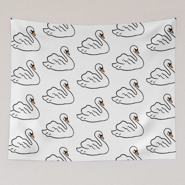 Item preview, Swan art illustration designed and sold by valdegilde.