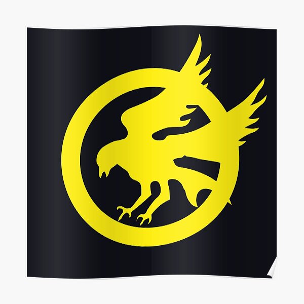 Poster Der Schwarze Ritter Redbubble