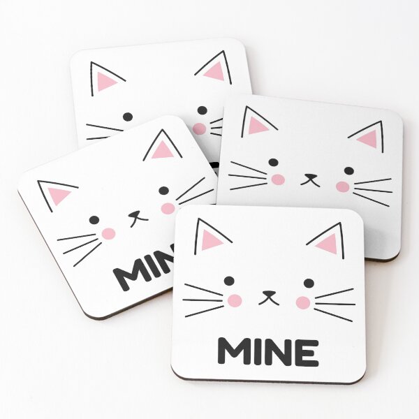 Item preview, Mine - Cute Cat Face designed and sold by Mauxmaux.