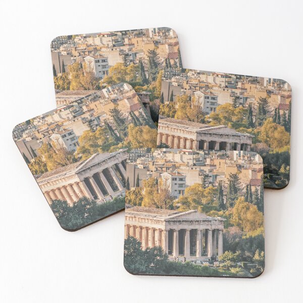 Item preview, Athens Aerial View Landscape Photo designed and sold by DFLC Prints.