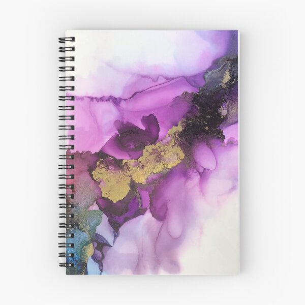 Item preview, VIOLET EXPLOSION - Alcohol Ink Artwork designed and sold by Gccartworks.