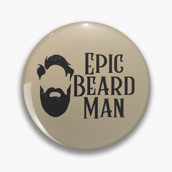Item preview, Epic beard man Vintage - Military Jargon designed and sold by AirsoftBD.