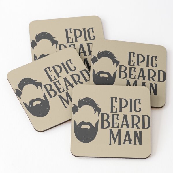 Item preview, Epic beard man Vintage - Military Jargon designed and sold by AirsoftBD.