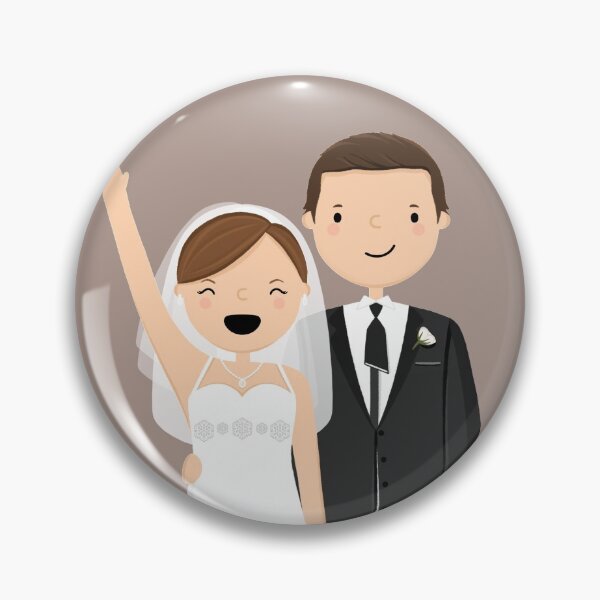 Item preview, The Office Jim and Pam Wedding designed and sold by cutermelon.