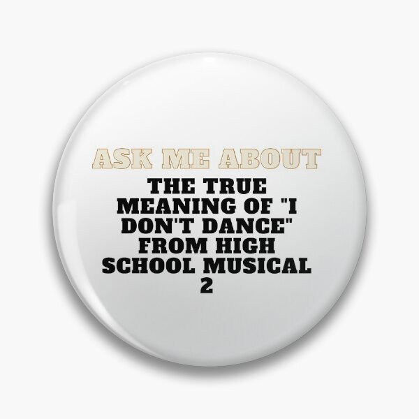Item preview, i don't dance hsm designed and sold by emmashop8.