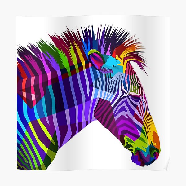 Zebra Poster