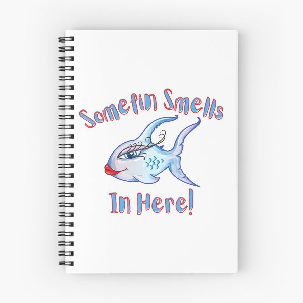 Item preview, Somefin Smells Fishy in Here! Funny Beach Saying designed and sold by Red-ElYoubi.