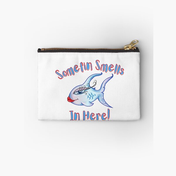 Item preview, Somefin Smells Fishy in Here! Funny Beach Saying designed and sold by Red-ElYoubi.