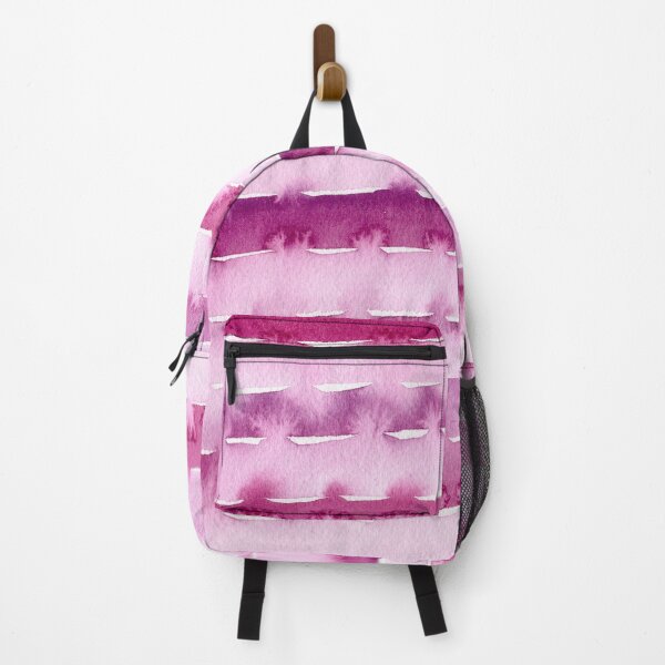 Item preview, Abstract Watercolor Stripes in pink designed and sold by Sandra Connelly.