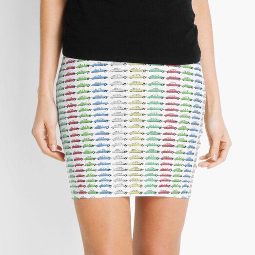 Citroen DS Multicolour Mini Skirt