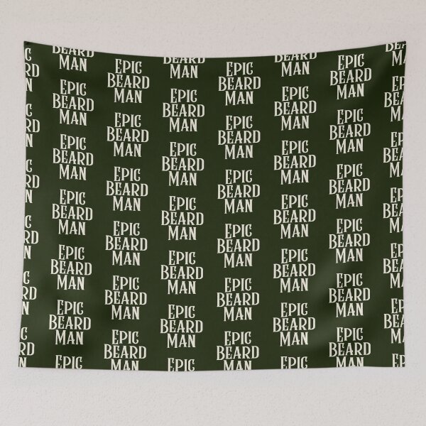 Item preview, Epic beard man Vintage - Military Jargon designed and sold by AirsoftBD.