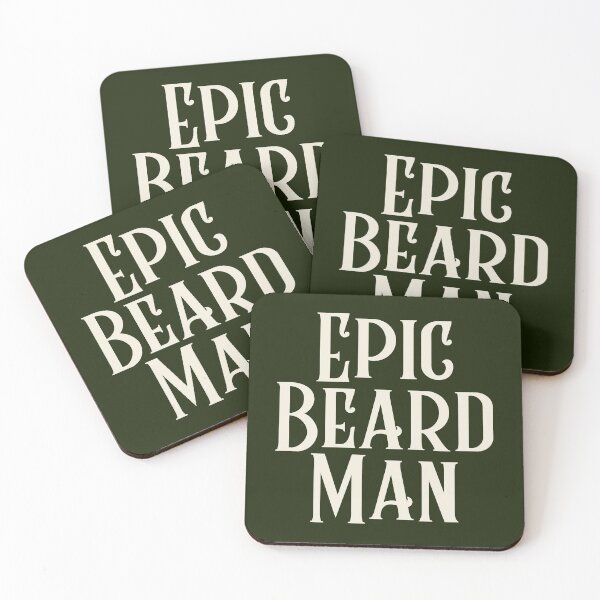 Item preview, Epic beard man Vintage - Military Jargon designed and sold by AirsoftBD.