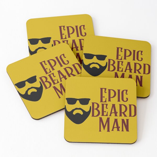 Item preview, Epic beard man Vintage - Military Jargon designed and sold by AirsoftBD.