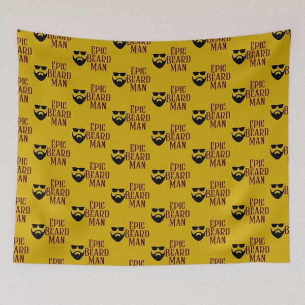 Item preview, Epic beard man Vintage - Military Jargon designed and sold by AirsoftBD.