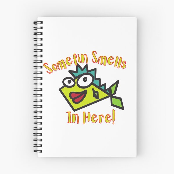 Item preview, Somefin Smells Fishy in Here! Funny Beach Saying designed and sold by Red-ElYoubi.