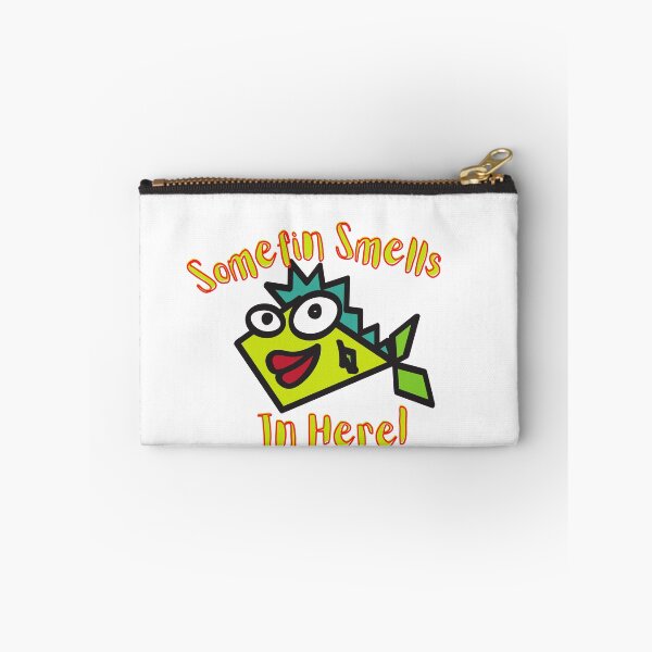 Item preview, Somefin Smells Fishy in Here! Funny Beach Saying designed and sold by Red-ElYoubi.