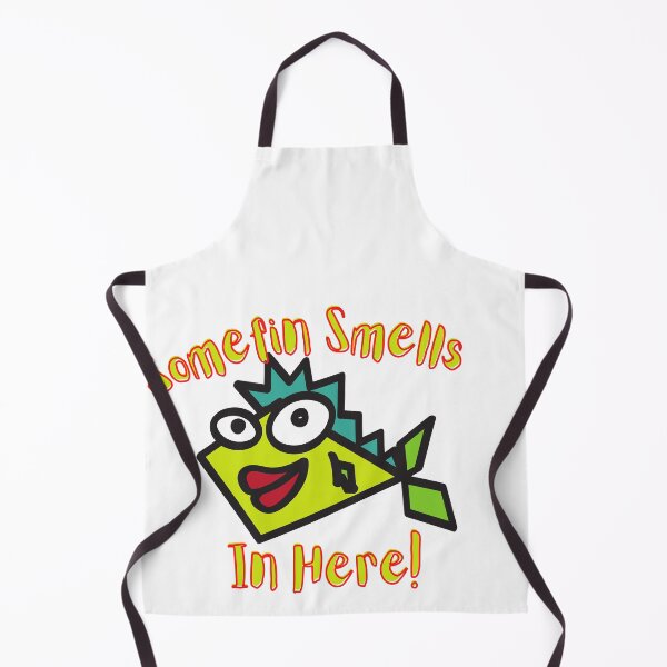 Item preview, Somefin Smells Fishy in Here! Funny Beach Saying designed and sold by Red-ElYoubi.