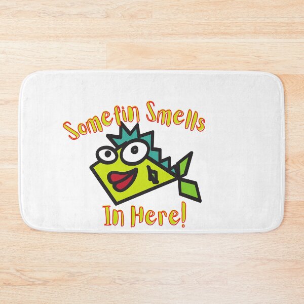 Item preview, Somefin Smells Fishy in Here! Funny Beach Saying designed and sold by Red-ElYoubi.