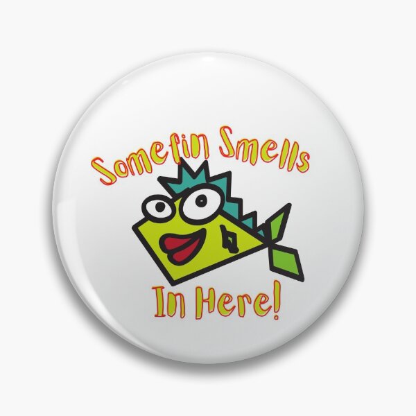 Item preview, Somefin Smells Fishy in Here! Funny Beach Saying designed and sold by Red-ElYoubi.