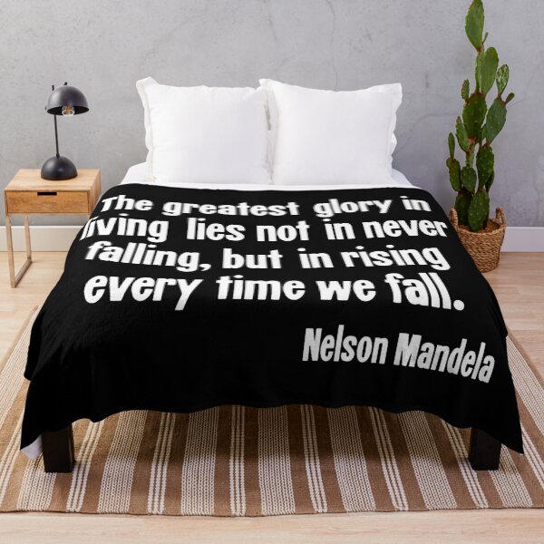 Item preview, The Greatest Glory In Living Lies Not In Never Failing, But In Rising Every Time We Fall designed and sold by Good-Looking Corpse.